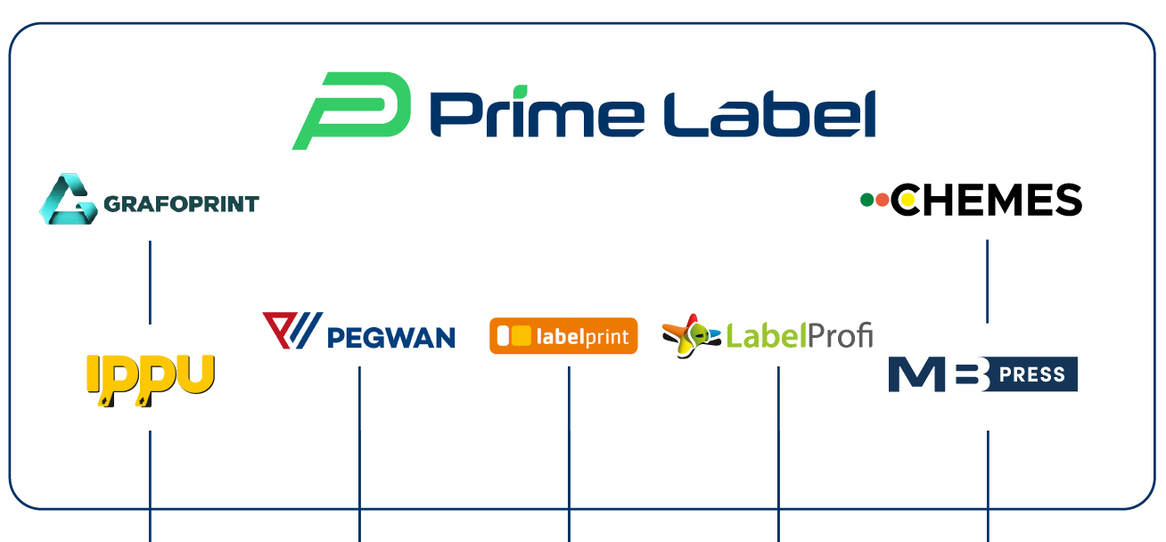 logo prime label chemes embe press label profi labelprint